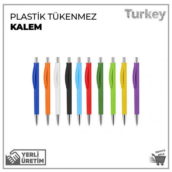 Plastik Tükenmez Kalem